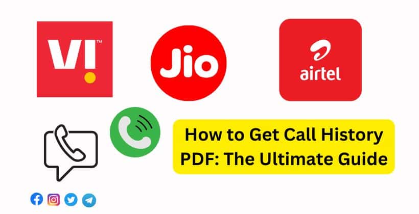 How to Get Call History PDF: The Ultimate Guide How to Get Call History PDF The Ultimate Guide
