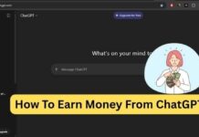 How To Earn Money From ChatGPT In 2025 – Best Method How To Earn Money From ChatGPT