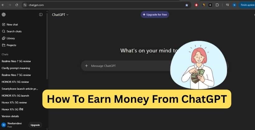 How To Earn Money From ChatGPT